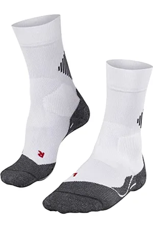 Falke 4 GRIP Stabilizing, Chaussettes Mixte, Respirantes Séchage Rapide, Blanc (White 2029), 35-36 (1 Paire)