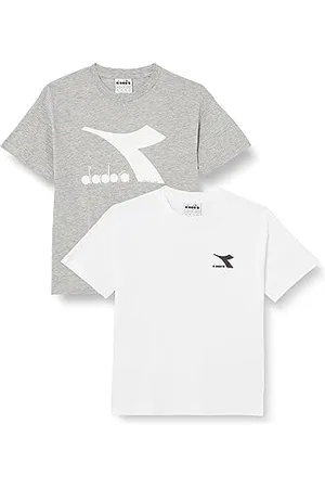 Diadora JU.Double Pack T-Shirt SS Logo, , XS Garçon