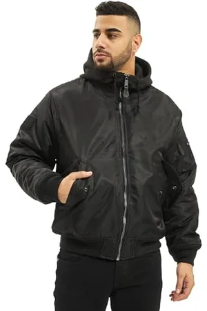 Brandit MA1 Sweat Hooded Jacket, color: black, size: M