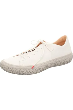 Think! TJUB chromfrei gegerbte nachhaltige Wechselfußbett,Basket Femme,1000 Bianco/Kombi,36.5 EU