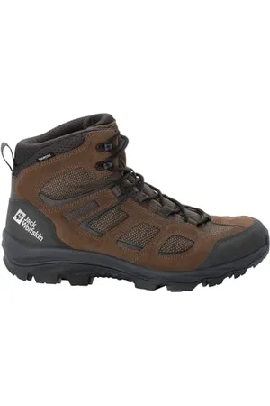 Jack Wolfskin Homme Vojo 3 Texapore Mid M Chaussure de Marche, Marron Phantom, 40.5 EU