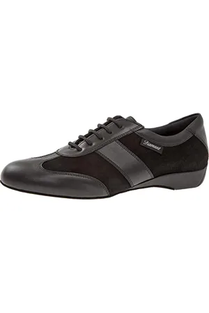 Diamant Diamant Hommes Ballroom Baskets 123-225-070 - Cuir/Velours - Large - Talon compensé de 2,5 cm - Semelle en Daim - Taille: UK 10,5