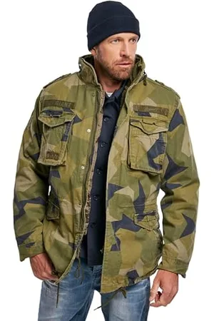 Brandit M65 Giant Jacket, color: swedish camo, size: 5XL