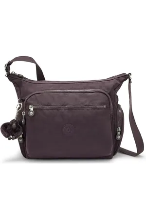 Kipling Gabbie, Sac à bandoulière de Taille Moyenne, 18.5 x 80 x 38 cm, (Violet)