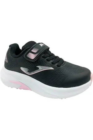 Joma Serie Speed jr Sneakers Basses, Noir, Rose, 33.5 EU