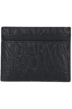 Armani Exchange Essential Ivan SLG, Logo All Over, Porte-Cartes de crédit élégant et Fonctionnel Homme, , Taille Unique
