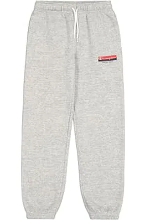 Champion Legacy Graphic Shop B (306841) -Ultra-Light Soft Compact Powerblend Fleece Elastic Cuff Pantalon de survêtement, , 7-8 Years Garçon