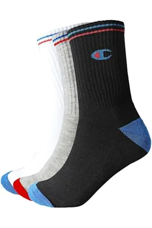 Champion Mixte Socks Basics 3pk Crew Chaussettes De Doublure, , 35-38 EU