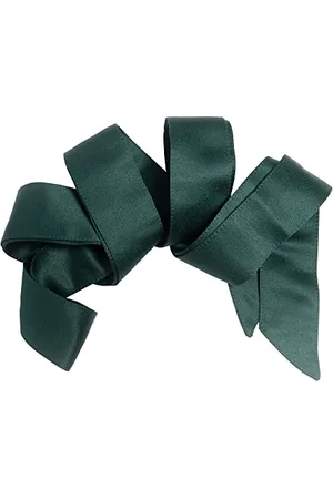 Maya Deluxe Womens Belt Ladies Satin Sash Waist Tie Ribbon Bow Accessory for Bridesmaids Bridal Wedding Prom Evening Occasion Ceinture, , L-XL De Las Mujeres