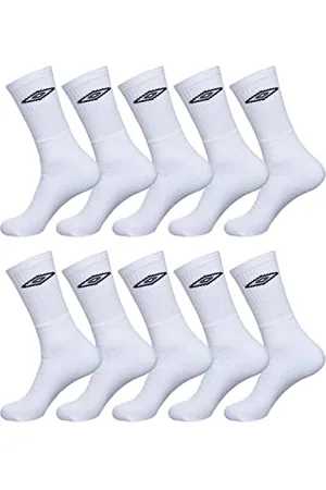 Umbro Chaussette Homme Sport Tissage avec Coussinés - Lot de 10 - Chaussettes Hautes Homme, Tennis, Respirantes, , Taille 43/46