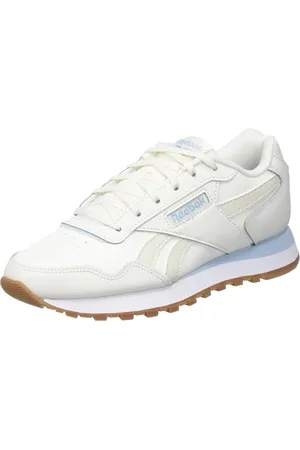 Reebok Femme Glide Sneaker, Chalk/Classic Beige/Soft Blue, 37 EU