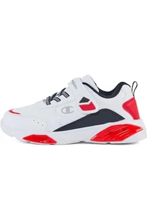 Champion Wave PU B PS Low Sneakers, Blanc (WW005), 31.5 EU