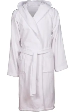 Arena Soft Robe, Peignoir en Coton pour Hommes et Femmes, Peignoir en Coton avec Capuche et Poches, Peignoir Unisexe en Tissu Eponge, Confortable et Léger