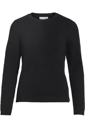 VILA Vidalo O-Cou L/S Knit Top/Su-Noos Sweater, , S Femme