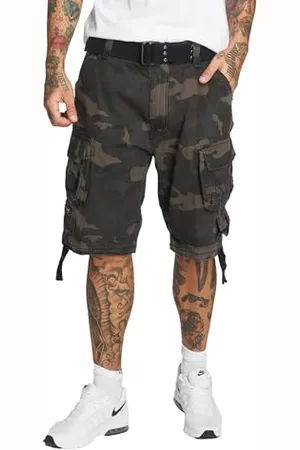 Brandit Homme Savage Vintage Shorts - Camo Sombre, S