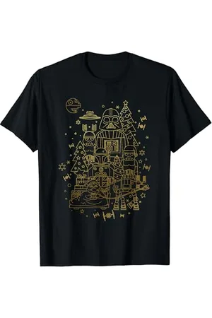 STAR WARS Noël SW Golden Christmas T-Shirt