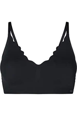 Skiny Damen Bustier herausnehmbare Pads Micro Essentials, Black, 40 Femme