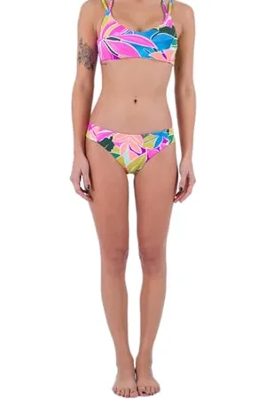 Hurley Max Full Tab Side Bottom Culotte de Bikini, , S Femme