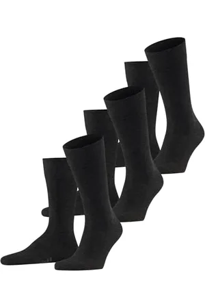 Falke Airport Multipack M So laine coton unies lot de 3 paires, Chaussettes Homme, , 47-48