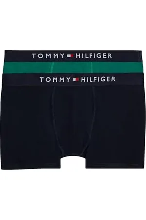Tommy Hilfiger Boxers Caleçons Lot de 2 Garçon Coton avec Stretch, , 4-5 Ans