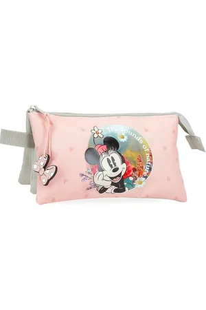 Disney Joumma Bags Trousse à bandoulière Motif Minnie Sauvage, , Trousse