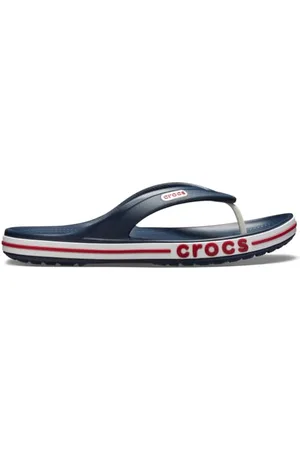 Crocs Mixte Tongs, Bayaband Flip, Navy/Pepper, 37/38 EU