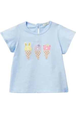 Benetton T- Shirt 3i1xa104y, , 12 Mois Bébé Fille