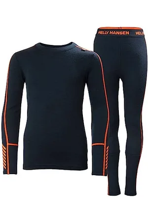 Helly Hansen Junior unisexe Jr Lifa Merino Midweight Set 12 Blanc et crème