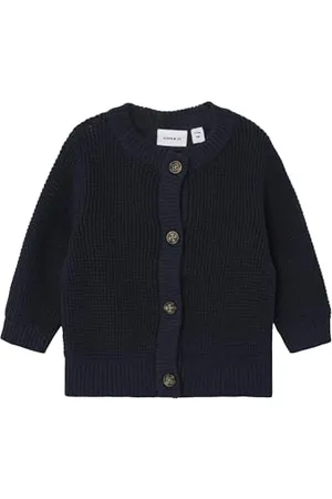 NAME IT Nbnbubba Ls Knit Card Noos Cardigan, , 9 Mois Mixte bébé