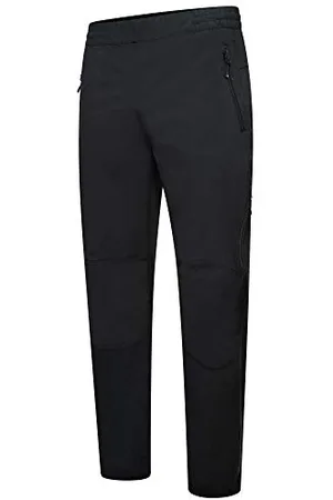 Dare 2B Surpantalon Technique de Protection Adriot imperméable, Respirant et Résistant avec Coutures Cousues-collées et Zip latéral 3/4 Overtrousers Homme Black FR: XS (Taille Fabricant: XS)