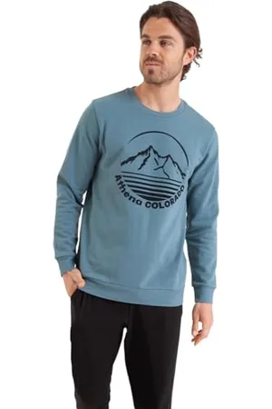 ATHENA Homme Molleton Ensemble De Pyjama, , S EU