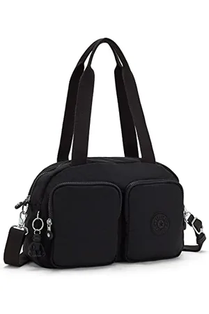 Kipling COOL DEFEA Sac à bandoulière de taille moyenne, (Noir)