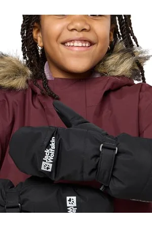 Jack Wolfskin 2L Winter Mitten K, Gant, Black, 92