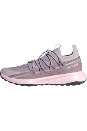 adidas Femme Terrex Voyager 21 Travel Shoes, Silver Dawn/Preloved Fig/Almost Pink, 37 1/3 EU