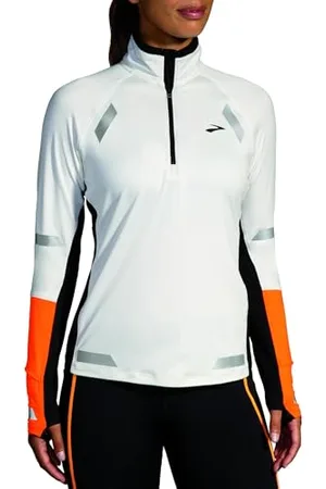 Brooks 221686167 Run Visible 1/2 Zip 2.0 Sweatshirt Femme Taille 30