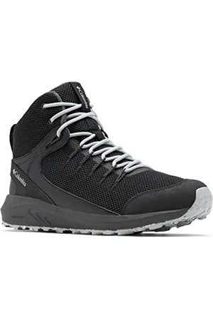 Columbia TRAILSTORM MID WATERPROOF OMNI HEAT Chaussures Montantes De Randonnée Et Trekking imperméables Homme, Noir (Black x Steam), 40 EU
