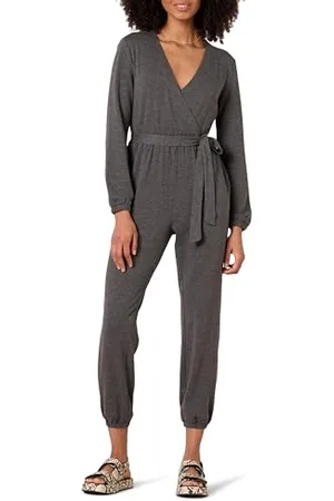 Amazon Combinaison à Surplis en Maille (Grandes Tailles Disponibles) Femme, , XL