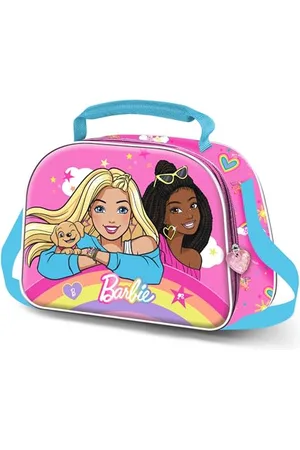 KARACTERMANIA Barbie Rainbow-Sac à Goûter 3D, , 10 x 26 cm
