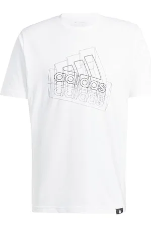 adidas Homme Tech BOS Graphic Tee, White, XL Tall