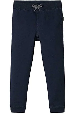 NAME IT Nkmsweat Pant Bru Noos Pantalon, Bleu (Dark Sapphire), 134 Garçon