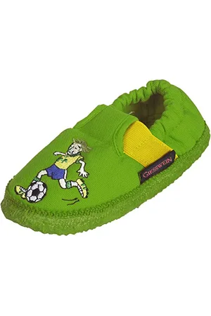 Giesswein Fille Antwerpen Chaussons Bas, Vert (Gras), 23 EU