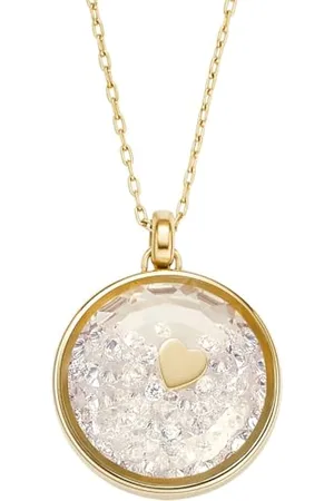 Fossil Sadie JF04818710 Collier en acier inoxydable pour femme Doré, taille unique, Acier inoxydable, Pas de gemme