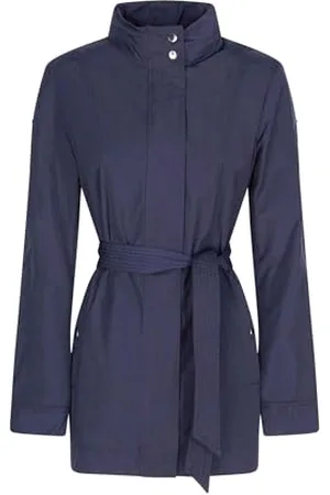 Geox W Annya Veste Longue, Blazer Bleu Marine, 44 Femme