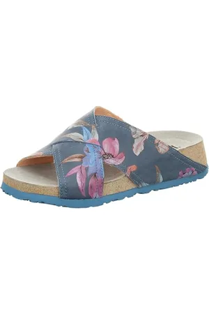Think! Koak sans Chrome Tanné Durable,Mules Femme,Denim 9070,42 EU