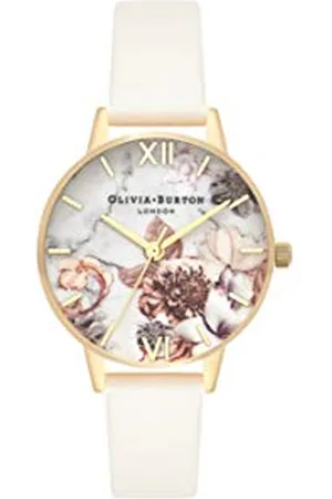 Olivia Burton Montre Analogique à Quartz pour Femme avec Bracelet en Cuir - OB16CS15