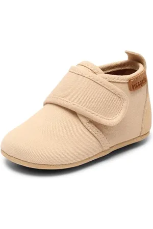 Bisgaard Garçon Unisex Kinder Baby Cotton Chaussures First Walker, Creme, 20 EU