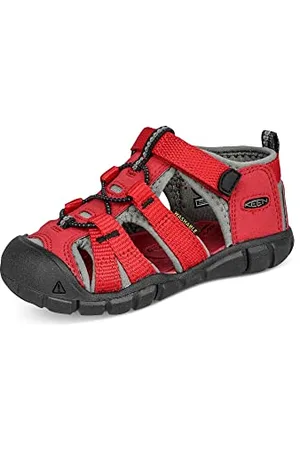 Keen Seacamp 2 CNX, Sandale Mixte - Rouge (Racing Red/Gargoyle) - 19