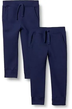 Amazon Pantalon de Jogging Fille, Lot de 2, , 4 Ans