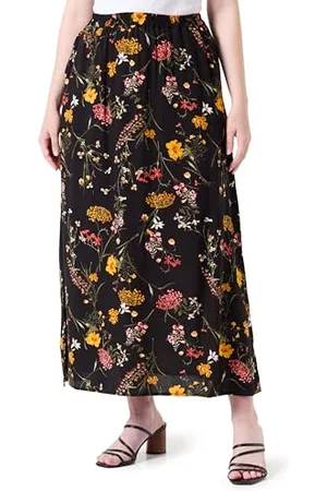 VERO MODA Vmeasy Maxi Jupe WVN GA Longue, , M Femme