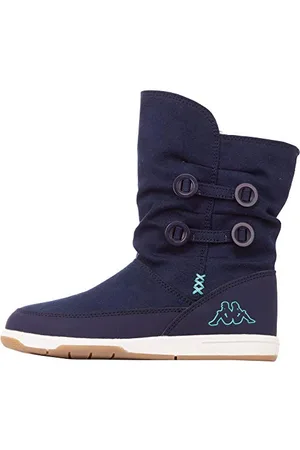 Kappa Cream Kids Botines, Bleu (Navy/Mint 6737), 39 EU